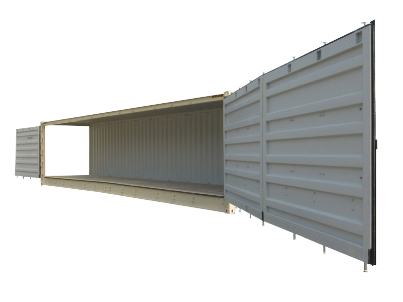 Photo of a 40ft storage unit.