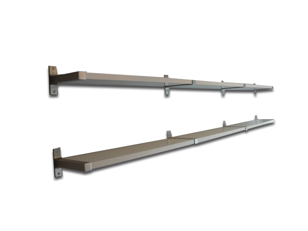 Photo of storage unit shelves