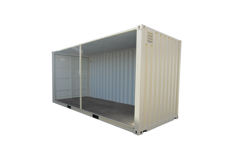 Photo of a storage unit.