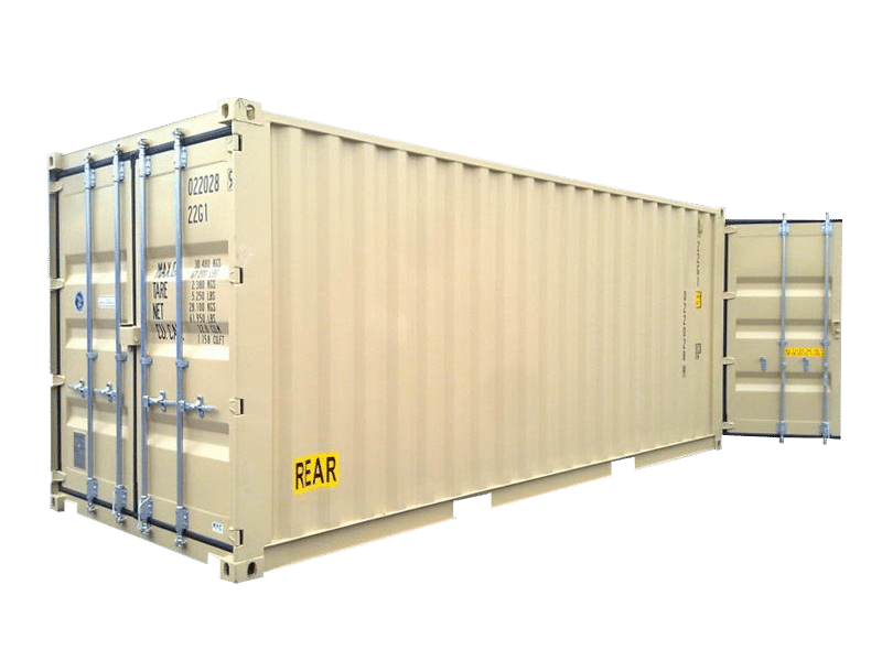 Photo of a storage unit.